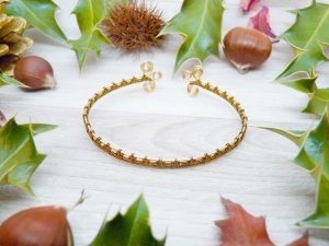 Bracelet « Tressage antique – Abigael »