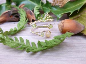 Bague réglable « Gel de Printemps »