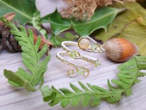 Bague réglable « Gel de Printemps »