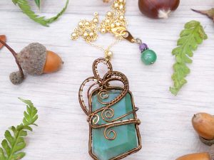 Collier réversible « Le Bassin cristallin »