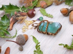 Collier réversible « Le Bassin cristallin »