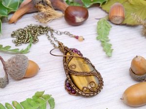 Collier réversible « Goutte d’Ambroisie »