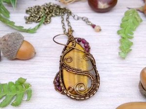 Collier réversible « Goutte d’Ambroisie »