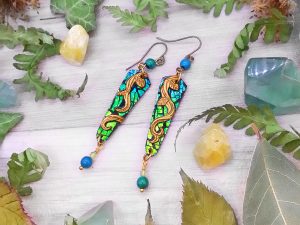 Boucles « Les couleurs de la nature – lianes »