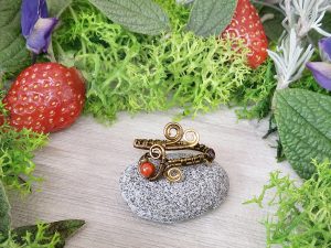 Bague réglable « Confidence estivale »