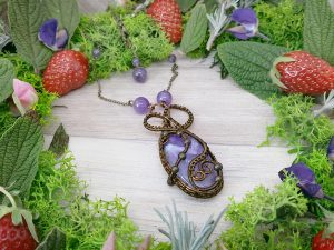Collier réversible « Cœur de Viarrey »