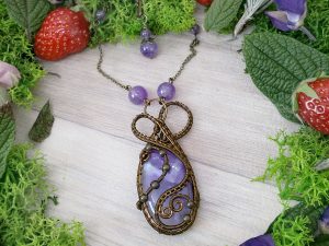 Collier réversible « Cœur de Viarrey »