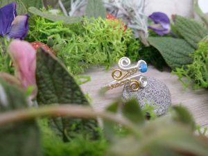 Bague réglable « Confidence marine »