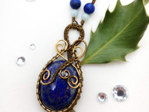 Collier unique « Firmament »