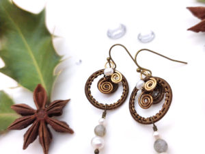 Boucles « Perce-neige »
