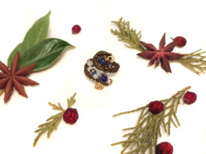 Bague ajustable unique « Le Retour du Marin »