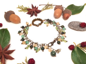 Bracelet ajustable « Sommeil de la Forêt »