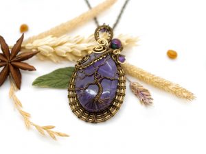 Collier « Promesse sous l’Aubépine »