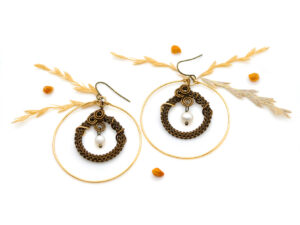 Boucles d’oreilles « Romance de Séléné »