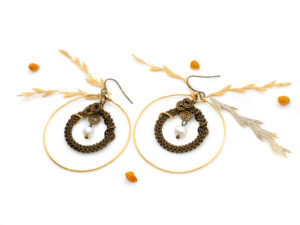 Boucles d’oreilles « Romance de Séléné »