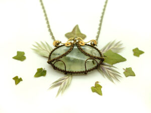 Collier unique : « L’Etrange Forêt »