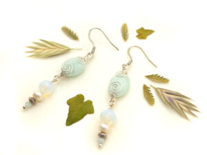 Boucles d’oreilles uniques : « Vue Fantomatique »