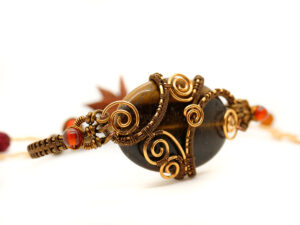 Bracelet « Marrons Chauds »