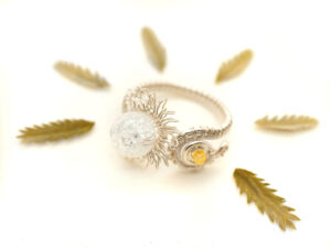 Bague unique : « Mon Edelweiss »