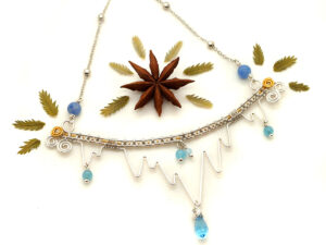 Collier unique : « Stalactites »