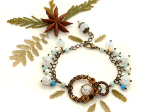 Bracelet « Manteau Neigeux »