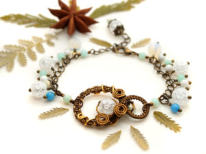 Bracelet « Manteau Neigeux »
