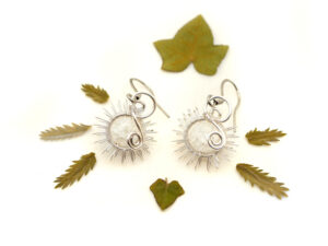Boucles d’oreilles : « Flocons de Neige »