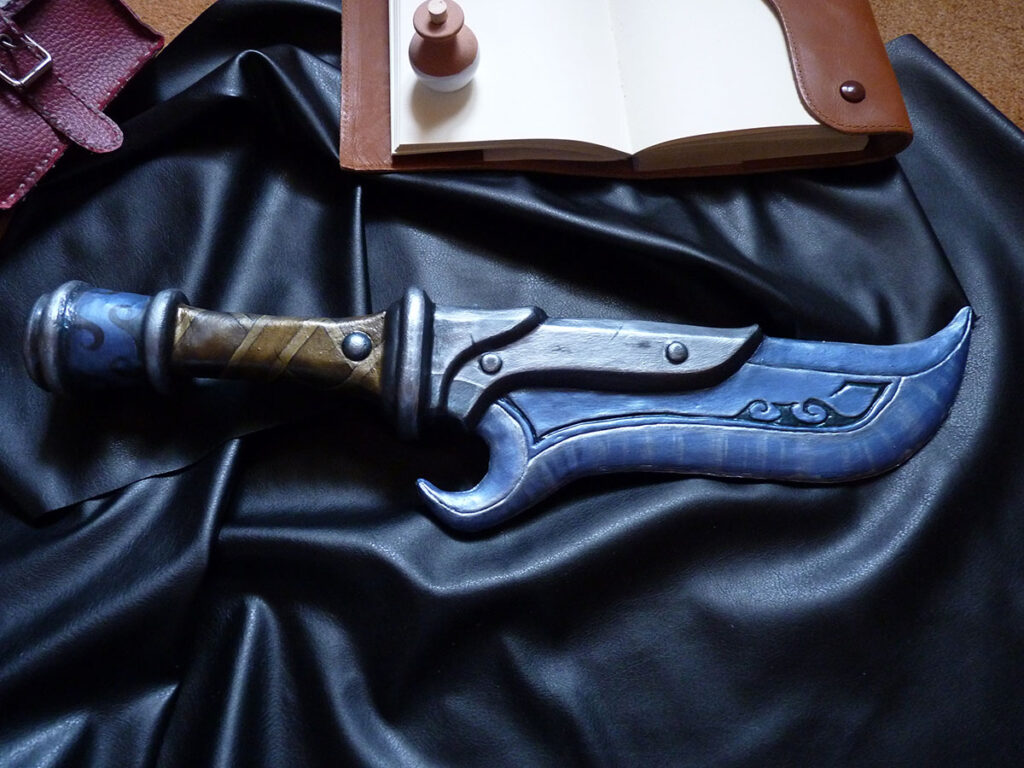 Dague d'acier bleu (inspiration : World of Warcraft) - 2