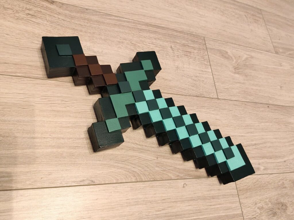 Cosplay Prop / Accessoire de cosplay : Epée diamant de minecraft