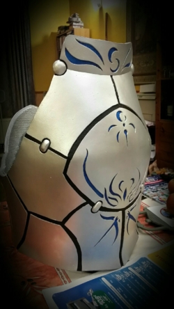Cosplay SABER : Fabrication de l'armure buste (peinture sans finitions)