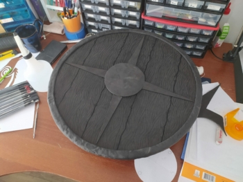 Bouclier viking (inspiration : assassin's creed valhalla) Work in Progress 3