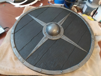 Bouclier viking (inspiration : assassin's creed valhalla) Work in Progress 5