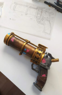 Fabrication de Prop pour cosplay : Pistolet de Jinx (Arcane) ~~ Jinx Zapper Gun
