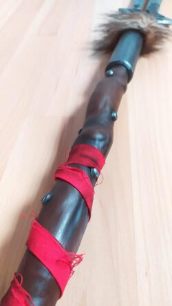 Cosplay Prop / Accessoire de cosplay : Dragon Age 2 ~~ Staff of Parthalan (adaptation personnelle)