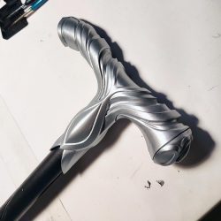 4- Travail de peinture pour poser les couleurs de base, puis réaliser les différentes "fondus" de couleurs pour obtenir un résultat satisfaisant