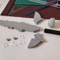 Work in Progress - Cosplay Prop / Accessoire de cosplay : Master Sword rongée (Zelda -Tears of the Kingdom)