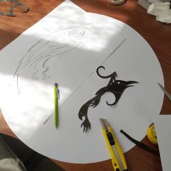 Work in progress - Cosplay Prop / Accessoire de cosplay : Bouclier Eivor (Assassin's Creed Valhalla)