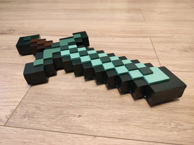 Epée diamant de minecraft