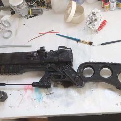 Work in progress - Cosplay Prop / Accessoire de cosplay : Fusil laser (Fallout)