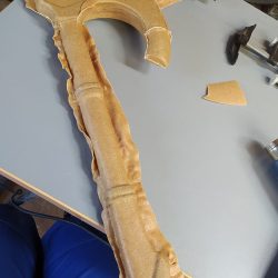 Work in progress - Cosplay Prop / Accessoire de cosplay : Hache Eivor (Assassin's Creed Valhalla)