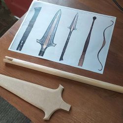 Work in progress - Cosplay Prop / Accessoire de cosplay : Lance brisée (Assassin's Creed Odyssey)