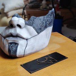 4- Travail d'ombrage et de vieillissement à l'aérographe