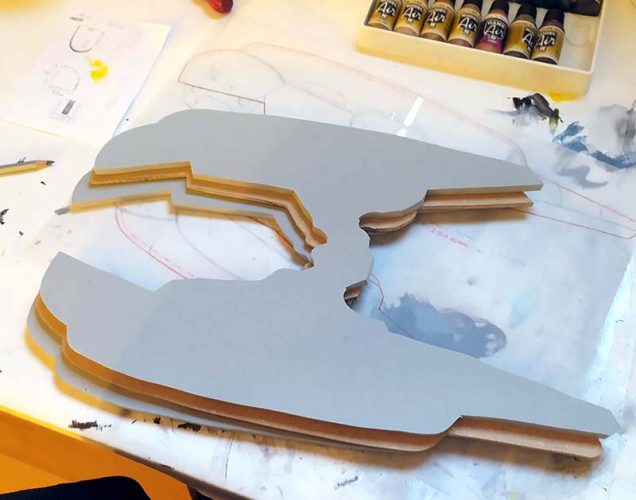 Work in progress - Cosplay Prop / Accessoire de cosplay : Plasma Rifle (Halo)