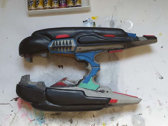 Work in progress - Cosplay Prop / Accessoire de cosplay : Plasma Rifle (Halo)